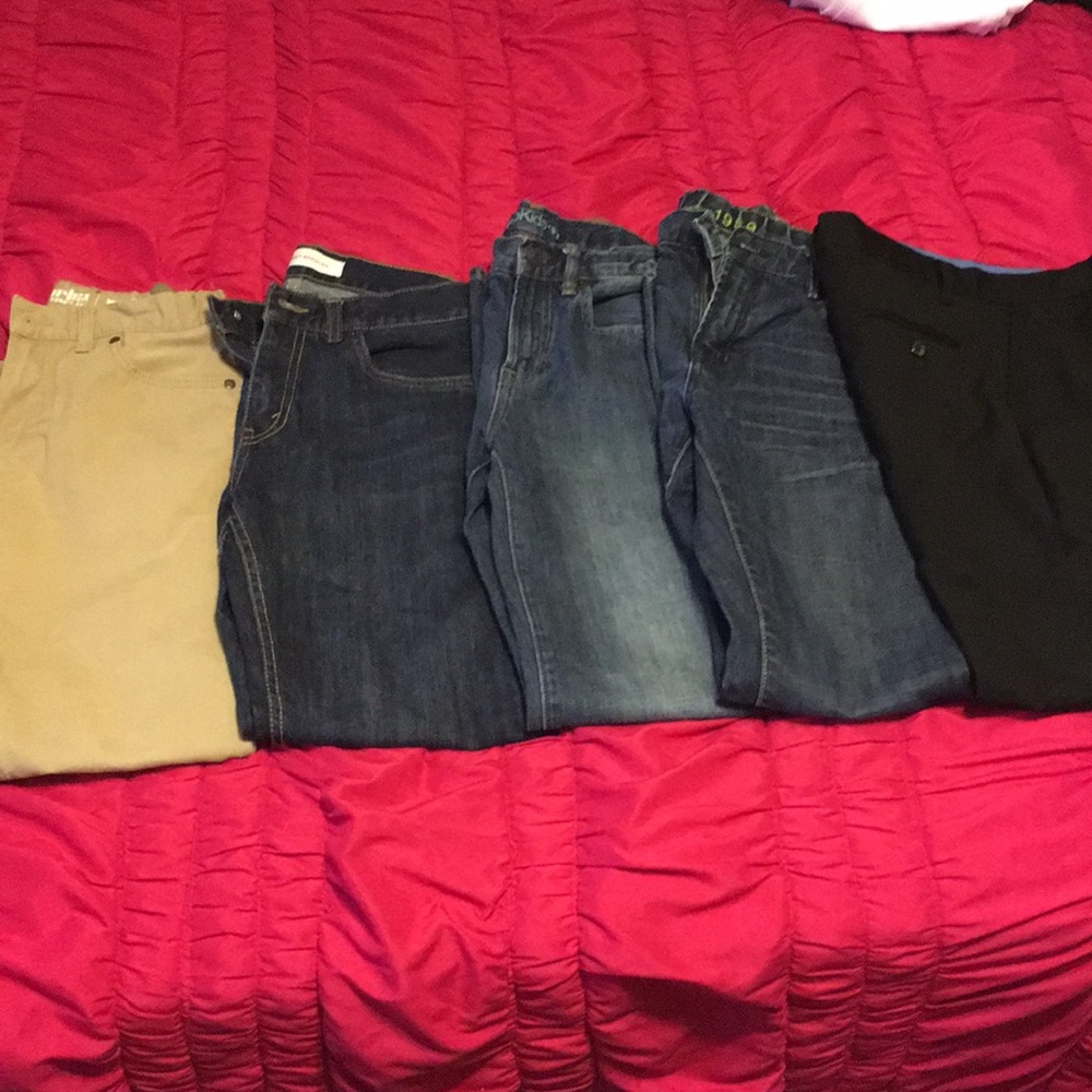 Size 14 regular bundled jeans and slacks